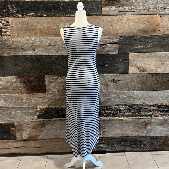 The Lady & the Sailor Midi Length Lightweight Stripe Dress - Picture 3 of 5
